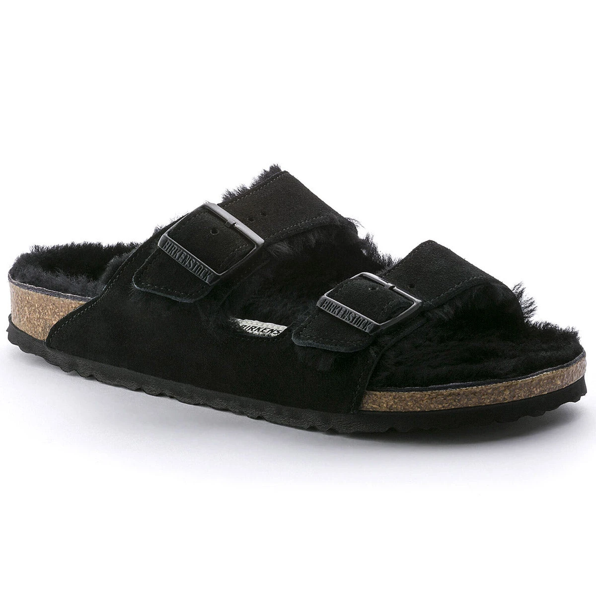 Birkenstock Arizona Shearling Suede Leather