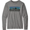 Patagonia Boys' Long-Sleeved Graphic Organic T-Shirt