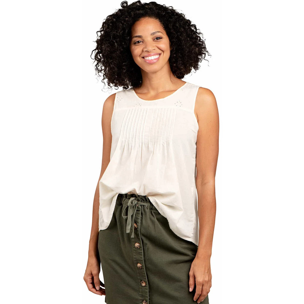 Women's Willet Pintuck Tank - Image 3