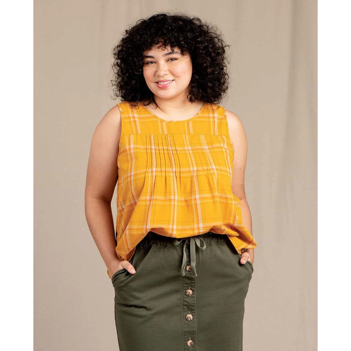 Women's Willet Pintuck Tank - Image 2