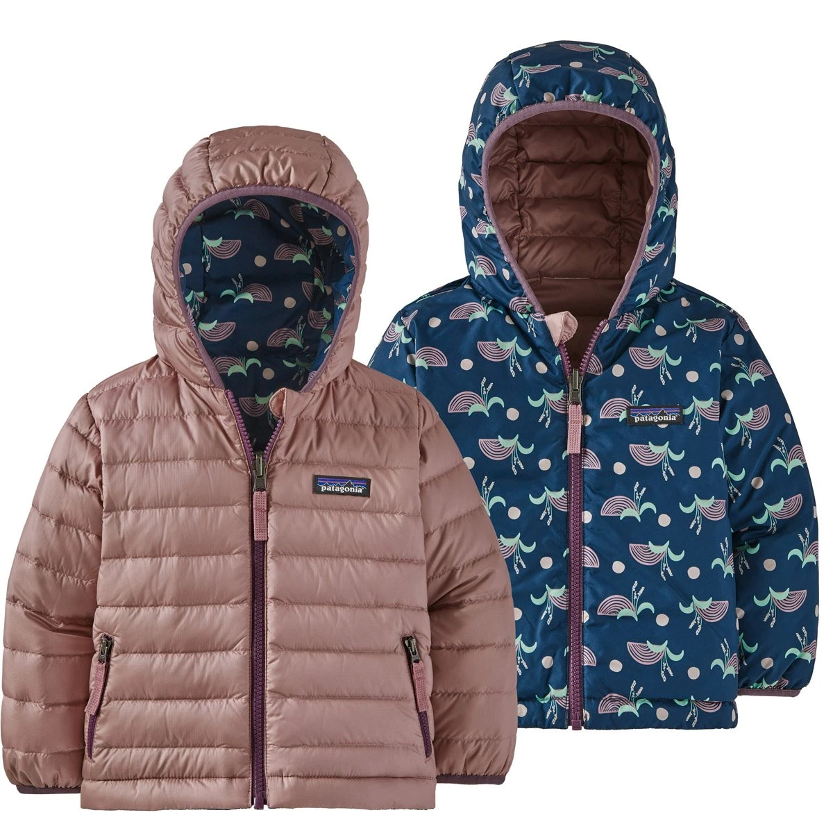 Patagonia Baby Reversible Down Sweater Hoody