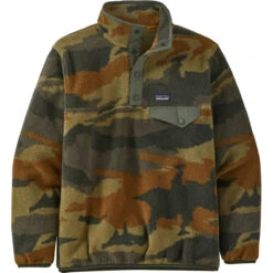 Patagonia Boys' Lightweight Synchilla Snap-T Pullover