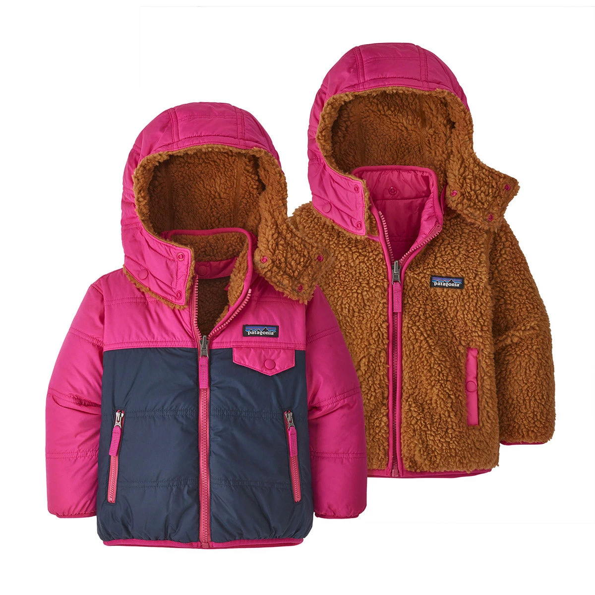 Patagonia Baby Reversible Tribbles Hoody - Image 5