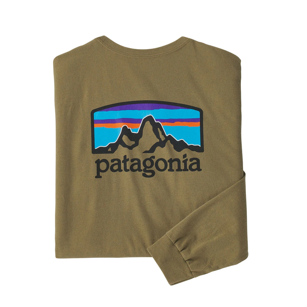 Patagonia Men's Long-Sleeved Fitz Roy Horizons Responsibili-Tee - Image 4