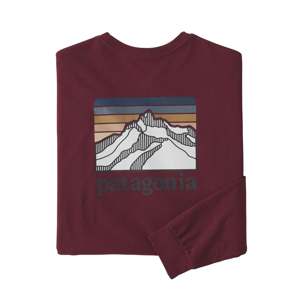 Patagonia Men's Long-Sleeved Line Logo Ridge Responsibili-Tee - Image 3