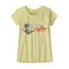 Patagonia Girls' Regenerative Organic Certified Cotton Graphic T-Shirt