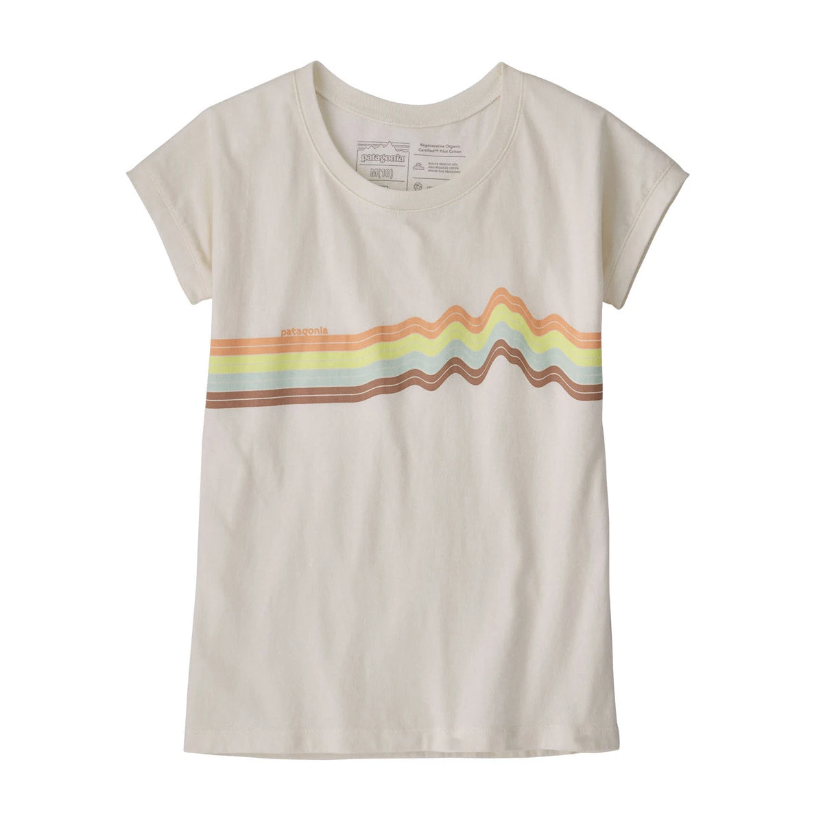 Patagonia Girls' Regenerative Organic Certified Cotton Graphic T-Shirt - Image 2