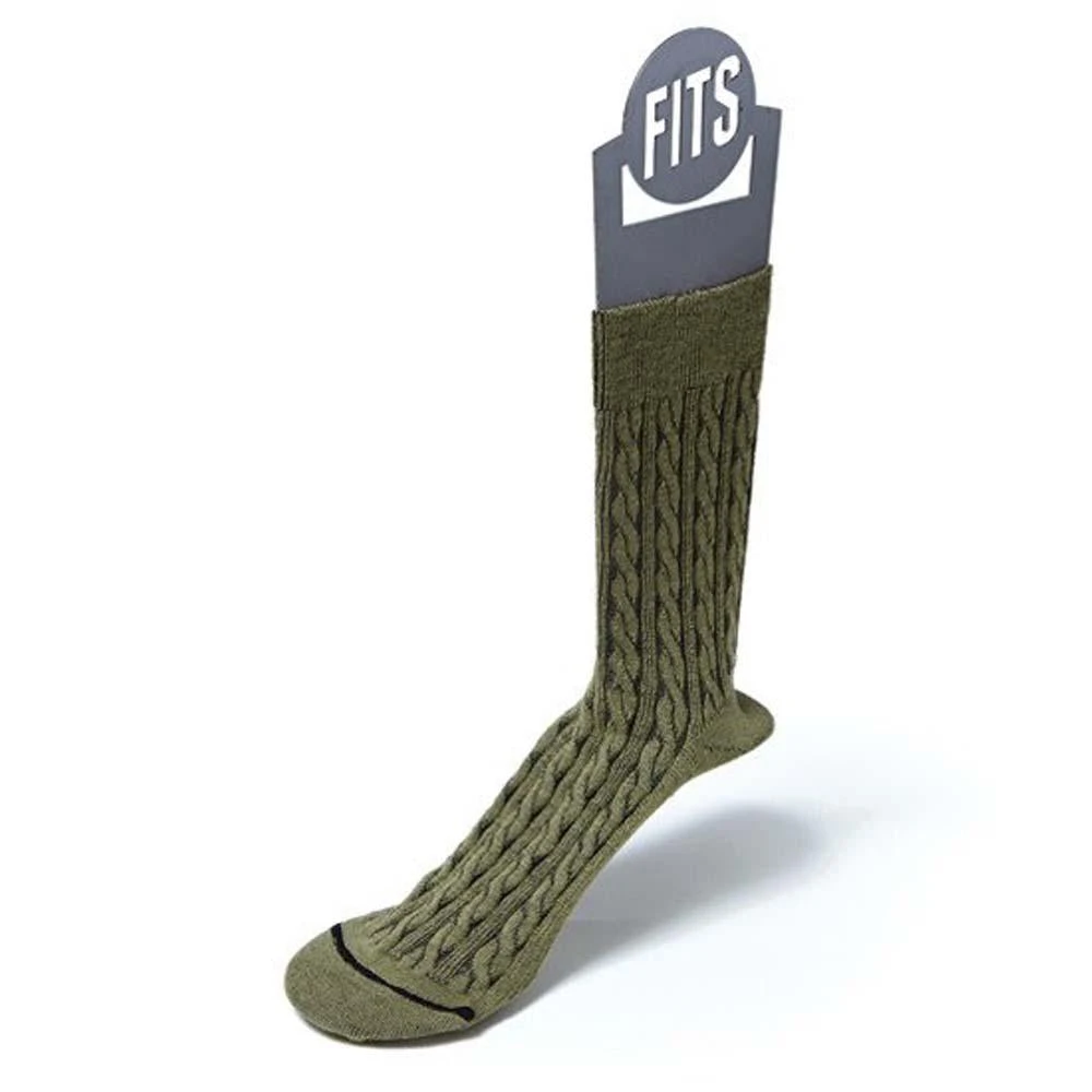Women's Cable Knit Crew Socks - Image 2